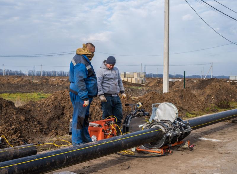 Строительство и монтаж газопровода для коммунально-бытовых объектов в Анапе 